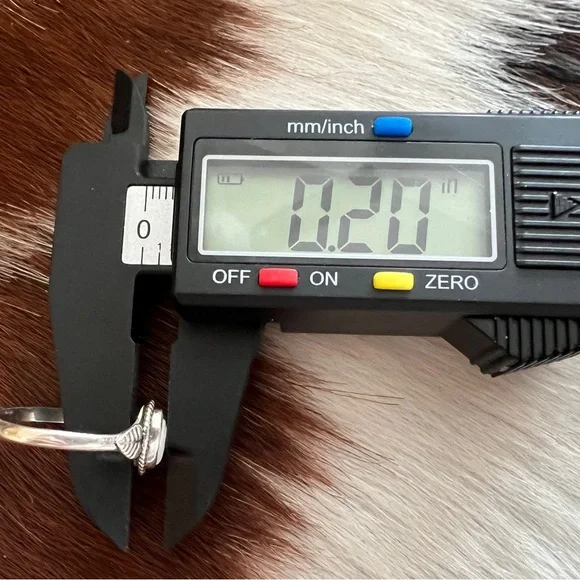 ❤️ Wild Horse Jasper Magnesite Navajo Style Southwestern 925 Silver Ring Sz 9 - Picture 14 of 14